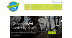 Desktop Screenshot of cardiffcycletours.com